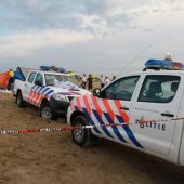 Reanimatie na verdrinking strand Katwijk